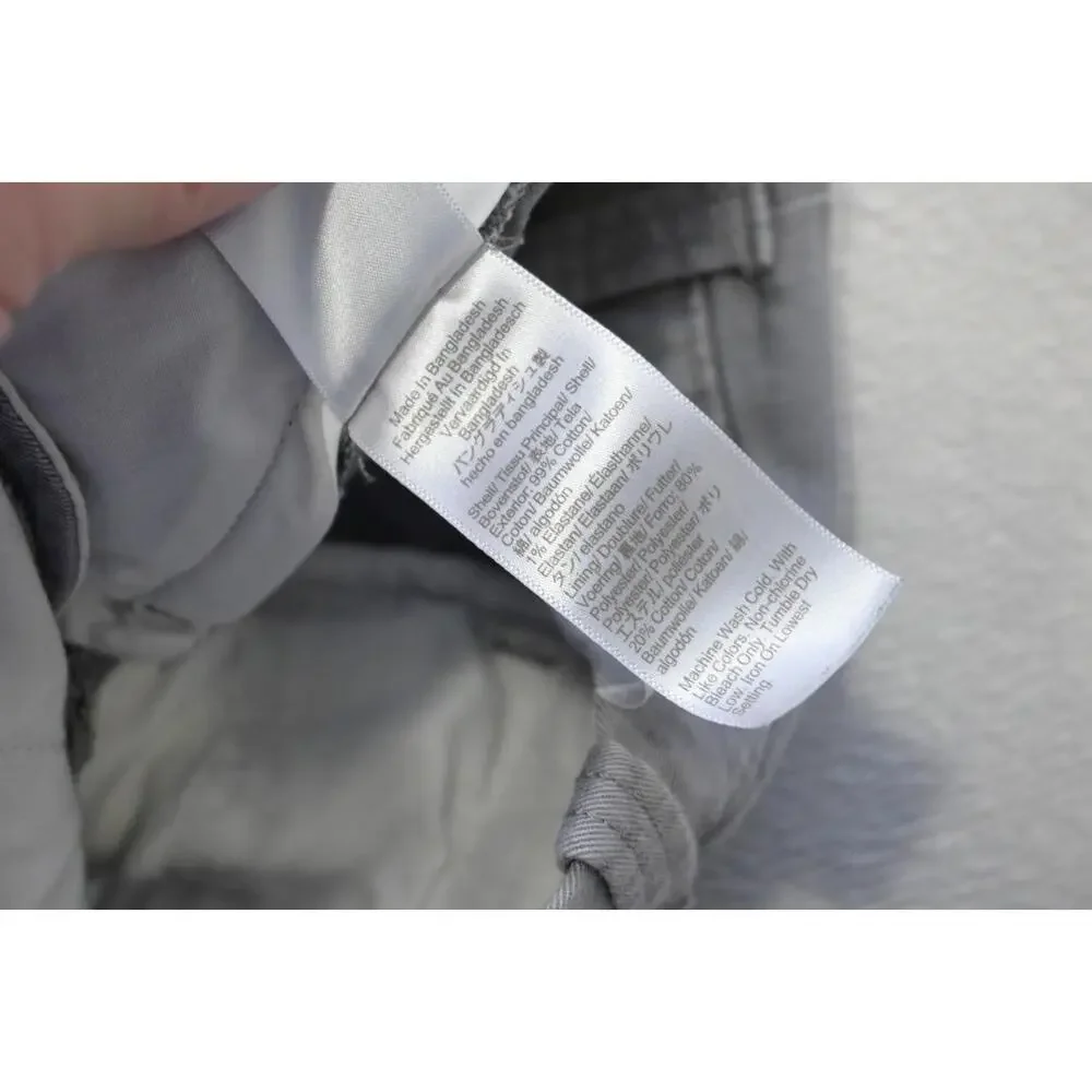 J Crew Khaki Chino Shorts Stretch Gray Casual‎ Flat 9